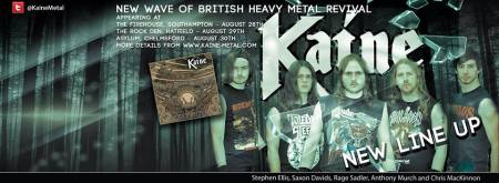 Kaine - promo band banner pic - 2015 - new lineup - #33033MMIL