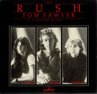 RUSH - Tom Sawyer - 45rpm cover sleeve - 1981 - #MMGSSTO934E