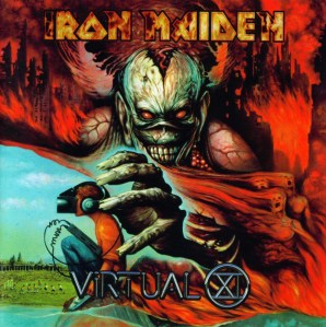 Iron Maiden - Virtual XI - promo cover pic - 1998 - #MMMONS333