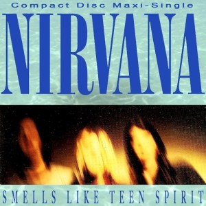 Nirvana - Smells Like Teen Spirit - CD cover single sleeve - 1991 - #3987MMNSSFE