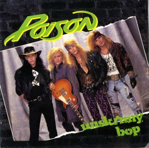 Poison - Unskinny Bop - promo 12 inch cover sleeve - 1990 - #MO330901