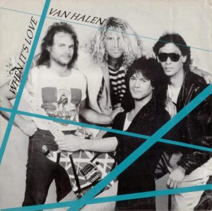Van Halen - When Its Love - promo 45rpm cover sleeve - 1988 - #33MMSNS0910