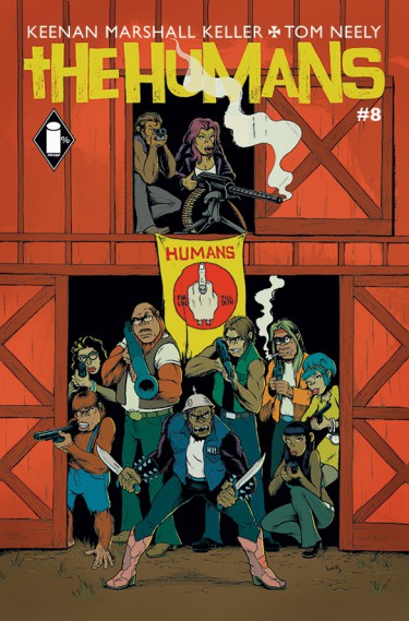 Ghoul - The Humans - comic book promo cover pic - 2015 - #3939MMSSN33