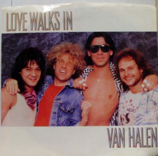 Van Halen - Love Walks In - promo 45rpm cover sleeve - #55MOSCN33033