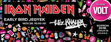 Iron Maiden VOLT Fesztivál - promo banner - 2016 - #MOIM3337