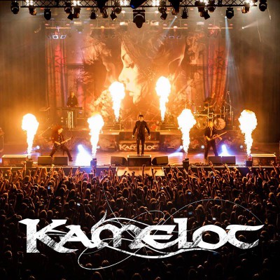 Kamelot - live band photo - band logo - 2015 - #MO009339SSMN