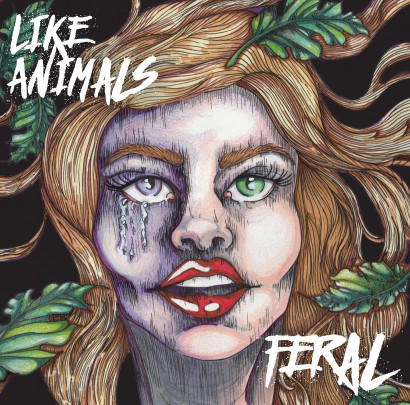 Like Animals - Feral - promo album cover pic - 2015 - #MO33NASFAE33033