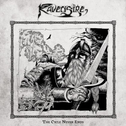 Ravensire - The Cycle Never Ends - promo album cover pic - 2015 - #MO33MSSN498733