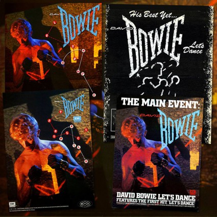 David Bowie - Let's Dance - collage promo - #MO7799ILMFD