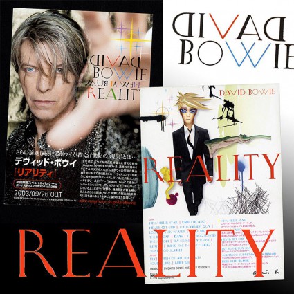 David Bowie - Reality - promo collage - #MO77799ILMDF