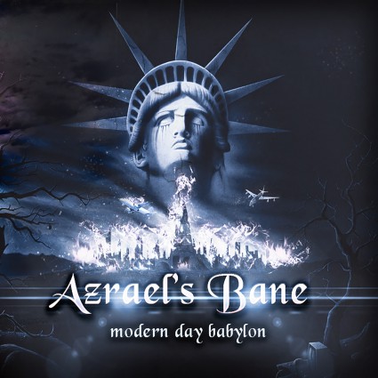 Azraels Bane - Modern Day Babylon - promo album cover pic - 2016 - #MO99ILMF00669