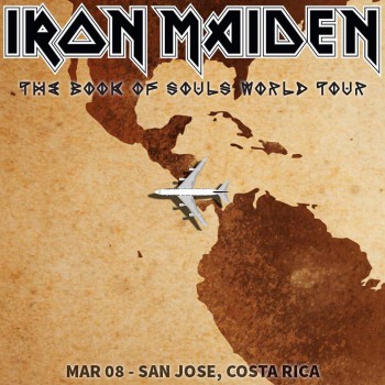 Iron Maiden - San Jose - Costa Rica - promo tour poster pic - 2016 - #MO9933ILMF