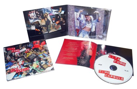 Lita Ford - Time Capsule - 2016 - promo CD inserts - #MO9909933