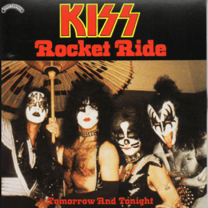 KISS - Rocket Ride - 45rpm - cover sleeve pic - #MO090966KF