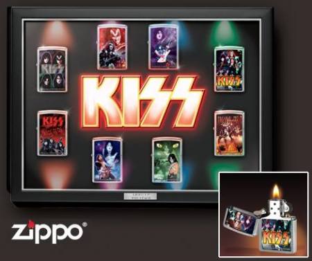 KISS - zippo lighters - promo pic - #MO099099ILMF