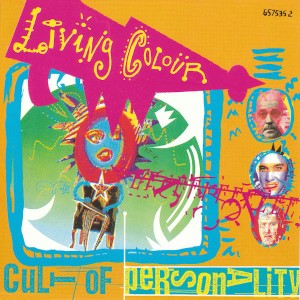 LIVING COLOUR - Cult Of Personality - promo 45rpm cover art - #MO1989ILMFG
