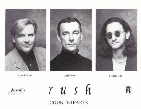 RUSH - Counterparts - promo band photo card - #MO199499ILMFNS