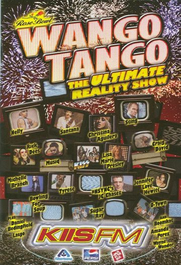Wango Tango - KIIS FM - promo concert flyer - #MO999ILG