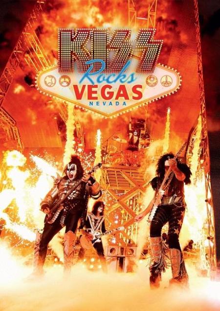 KISS - Rocks Vegas - DVD promo cover pic - 2016 - #MO89987333ILMFSO