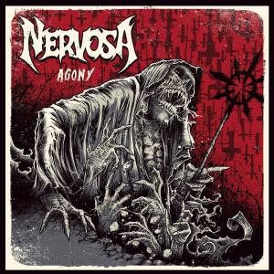 Nervosa - Agony - promo album cover pic - 2016 - #MO333ILMFNSO