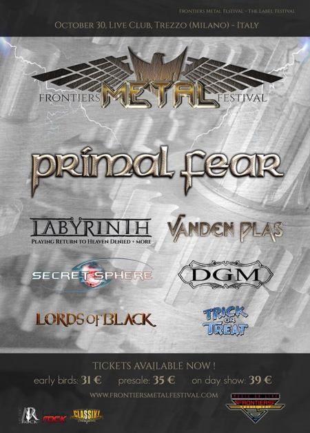 Frontiers Metal Festival - October 30 - 2016 - promo flyer - #MO99966336ILMFSO