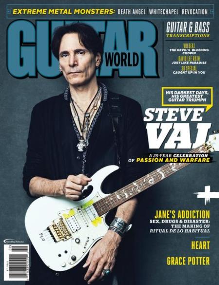 Guitar World - Steve Vai - September 2016 - cover pic promo - #MO99ILMFNSO