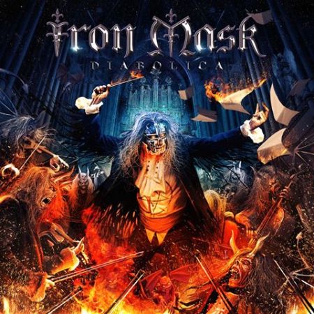 IRON MASK - Diabolica - promo album cover pic - 2016 - #MO999ILMFN