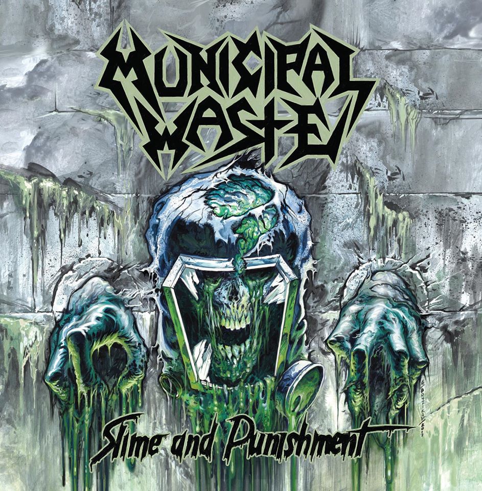Municipal Waste - Slime And Punishment - promo album cover pic - 2017 - #33MO99ILNGSO