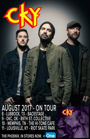 CKY - August Tour - 2017 - tour flyer - #33MO9335