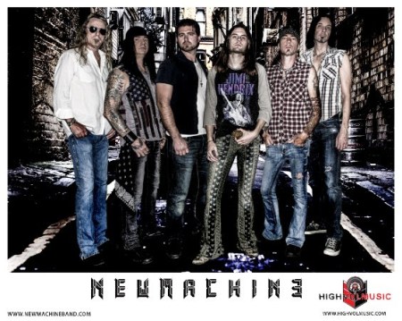NEWMACHINE - promo band card - 2018 - #33MO3343233