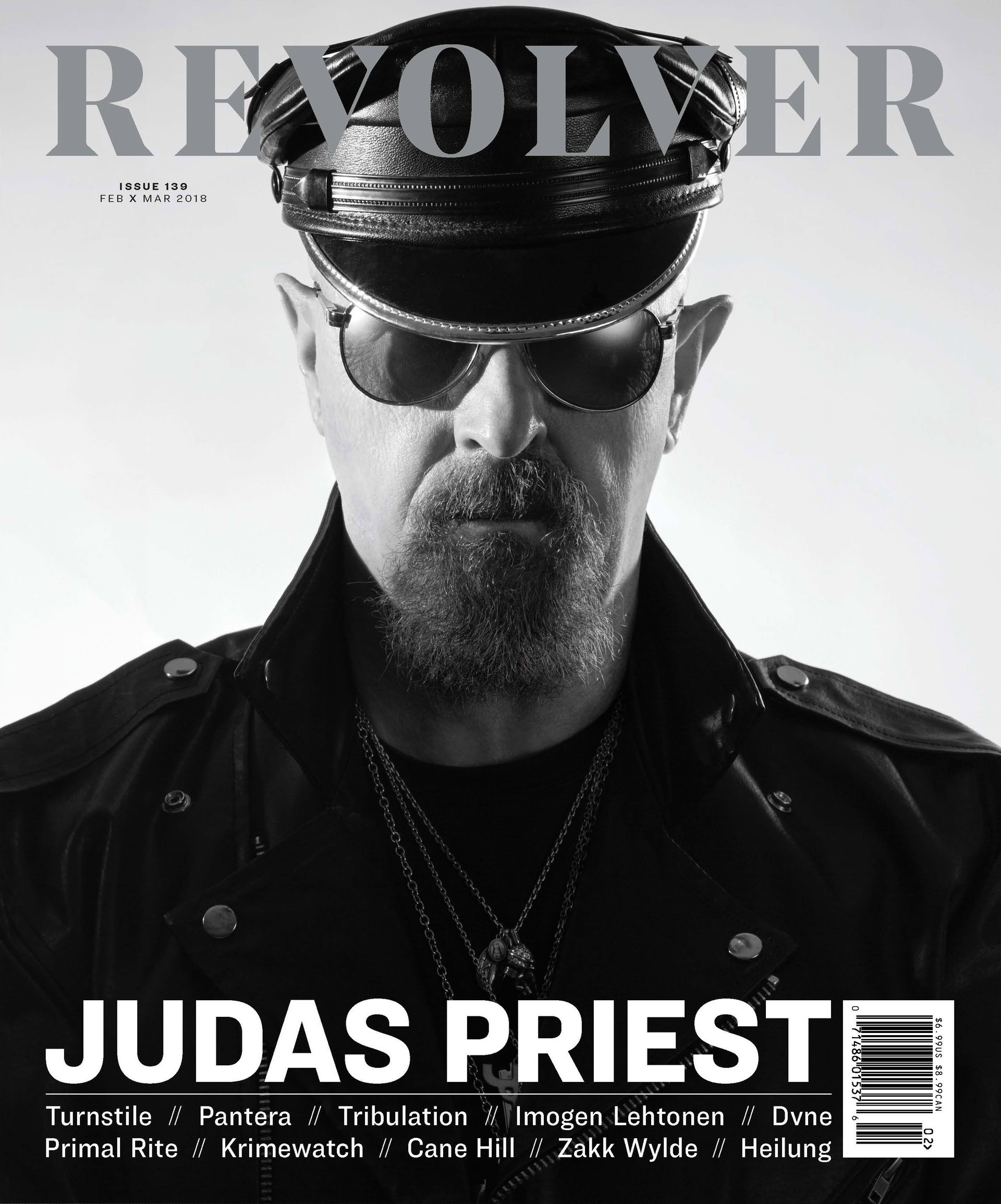 Rob Halford - Revolver Cover Feature - Feb - March - 2018 - #333MO745ILMG