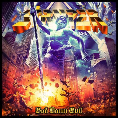 Stryper - God Damn Evil - 2018 - promo album cover pic - #333MO3ILMWDSO333