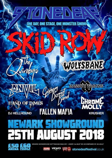 Stonedeaf - 2018 flyer - #33M99ILMG