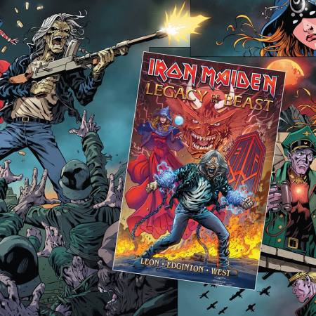 IRON MAIDEN - graphic novel - 2018 - October - #33MO6633