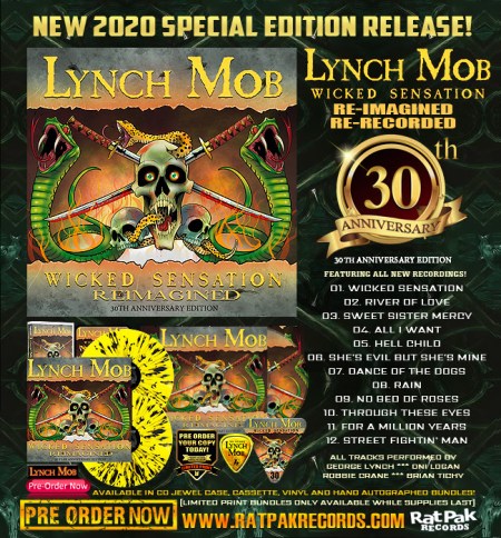 Lynch Mob wicked sensation 30th anniversary - bundle pic promo - 2020 - #33MOILG
