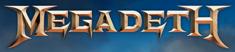 Megadeth - classic logo - #333ILGMO33