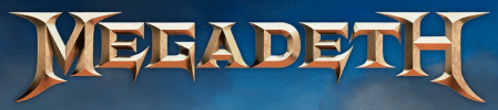 Megadeth - classic logo - #333ILGMO33