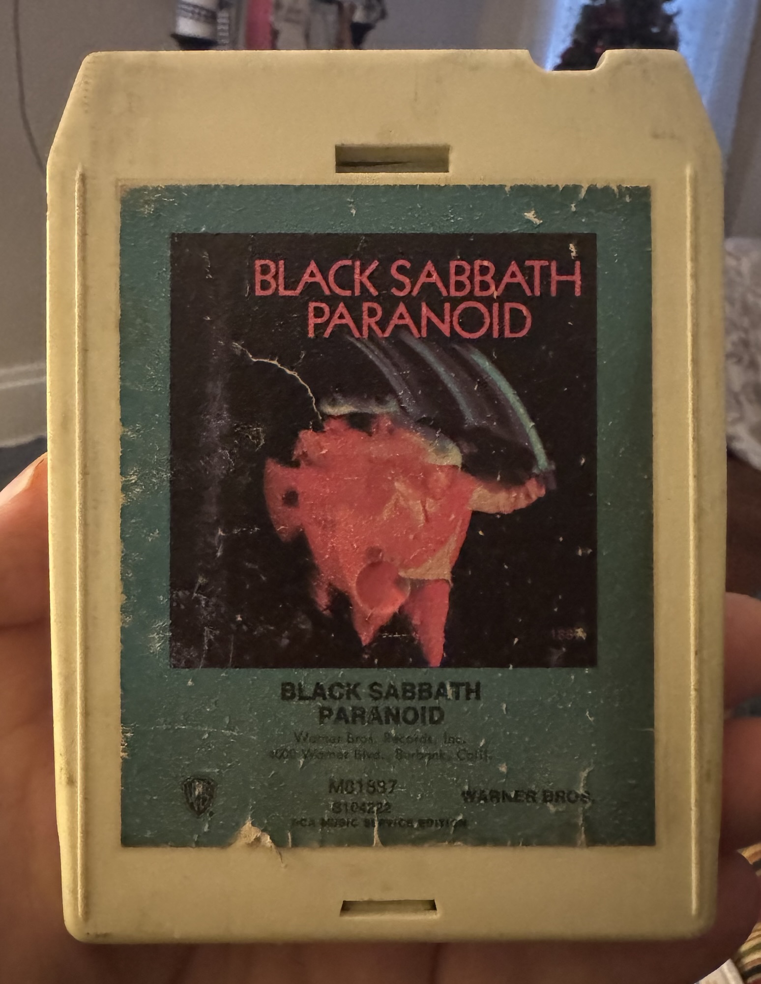 Check Out My BLACK SABBATH “Paranoid” 8-Track Cartridge! | Metal 