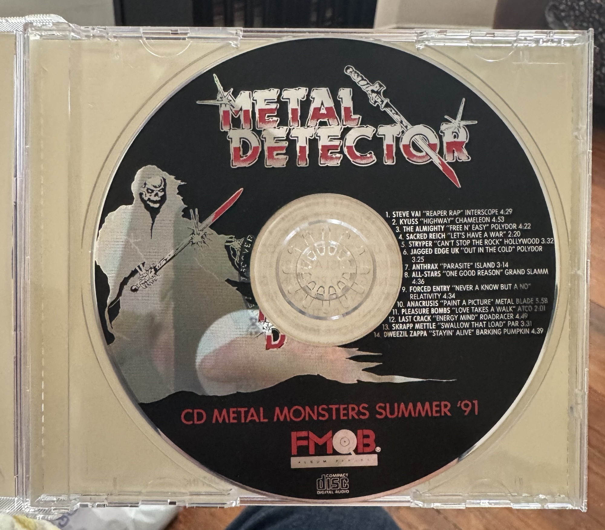METAL DETECTOR CD METAL MONSTERS SUMMER '91 – Looking Back On An