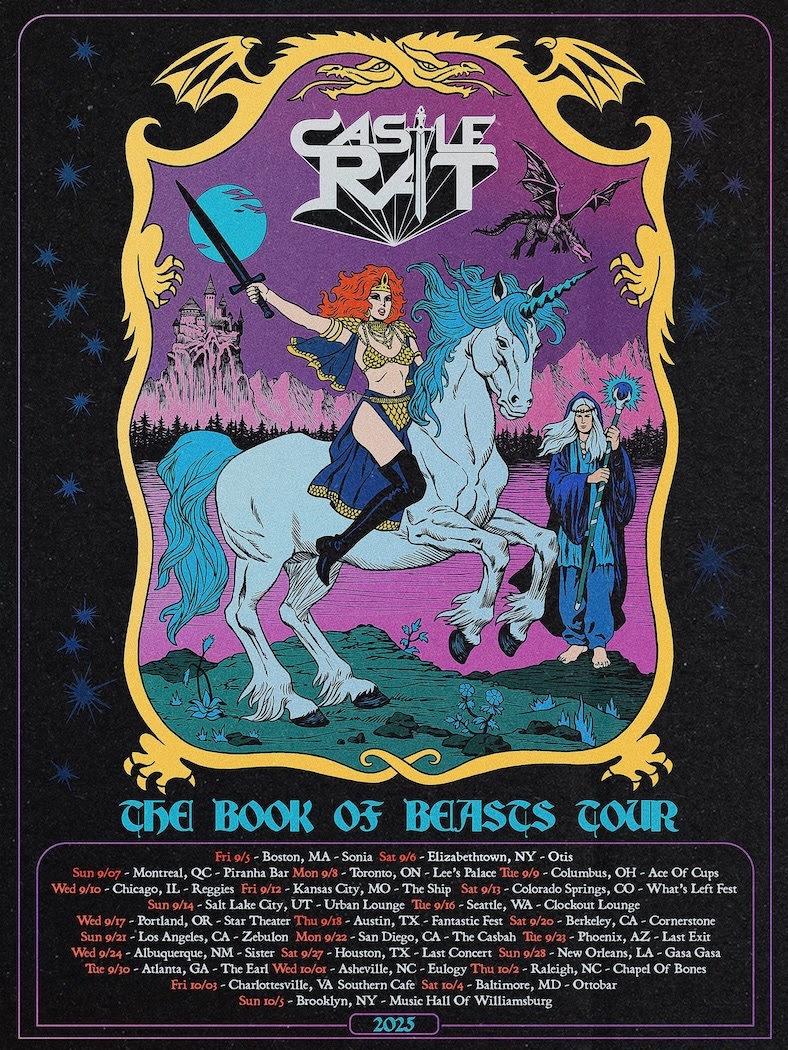 Fantasy Metal Warriors CASTLE RAT Reveal New Album The Bestiary ...