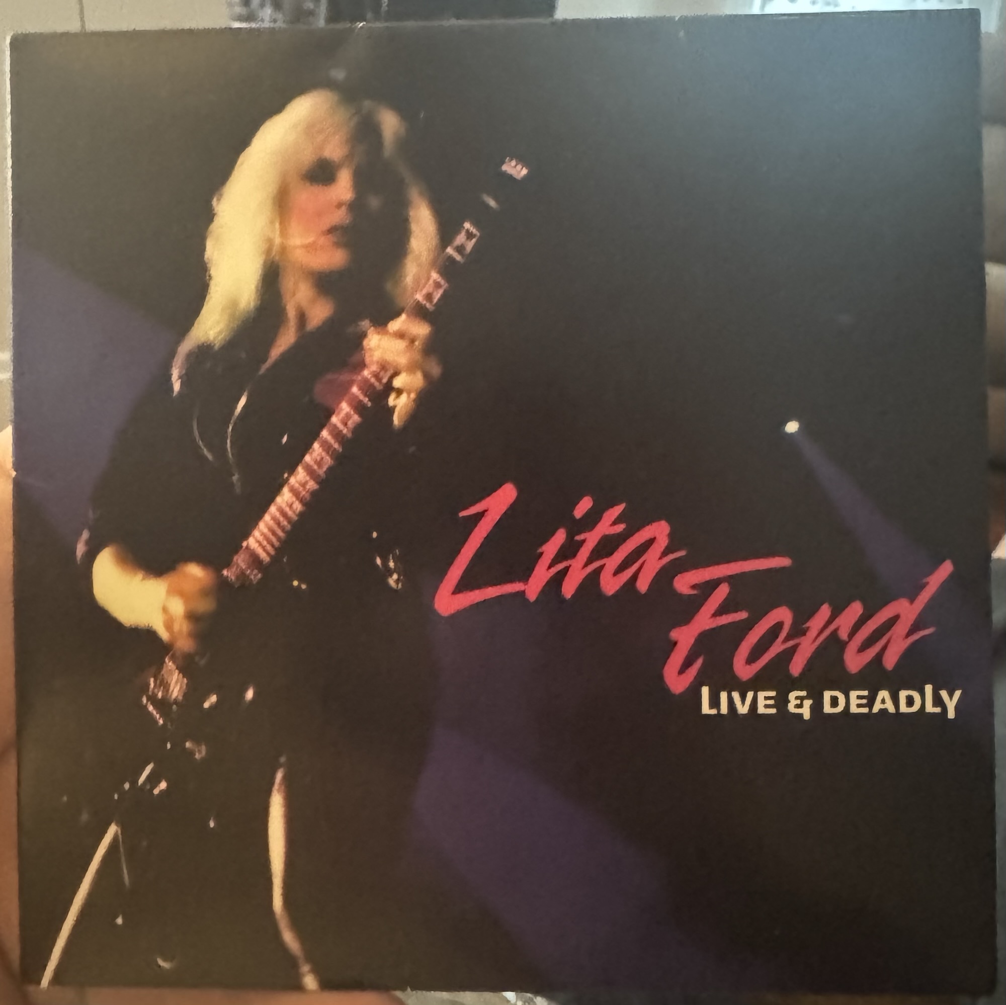 LITA FORD Live & Deadly CD From 2014 – Hand Numbered Out Of 1,000